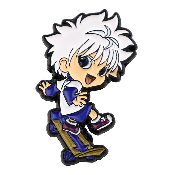 Hunter X Hunter Enamel Pin Killua w/ Skateboard