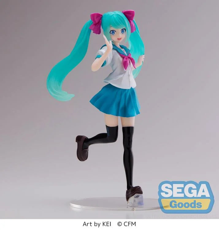 Hatsune Miku Figure Luminasta 16th Anniversary KEI Ver.