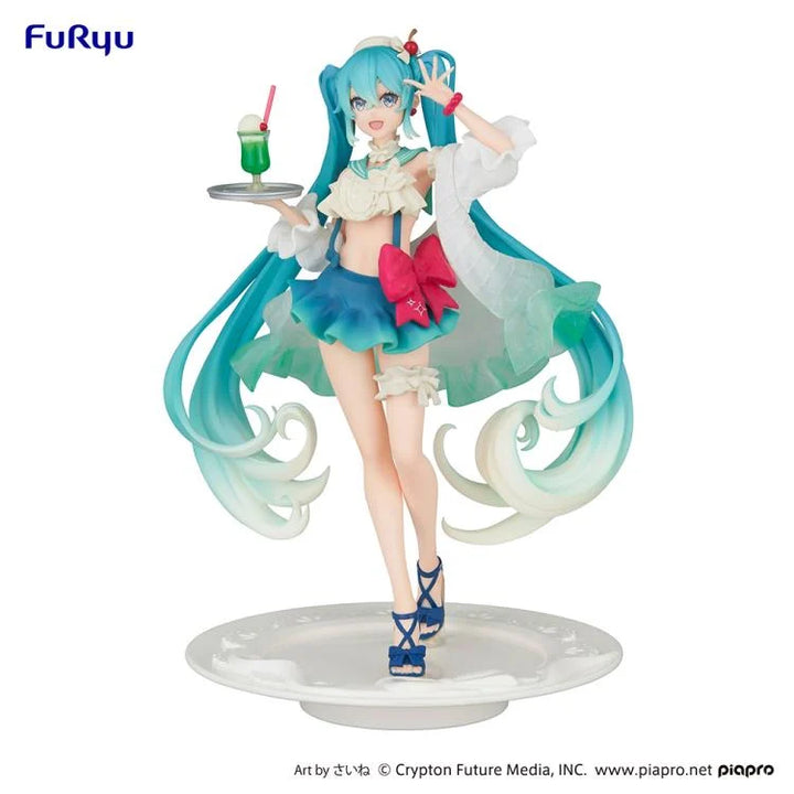 Hatsune Miku Figure SweetSweets Melon Cream Soda Float Ver.