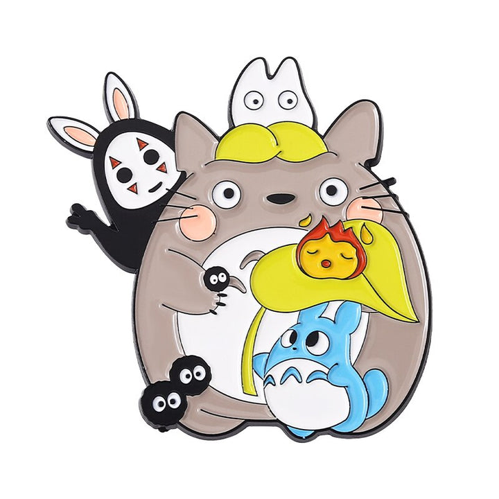 My Neighbor Totoro Enamel Pin Totoro and Friends