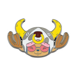 One Piece Enamel Pin Cow Hat Chopper