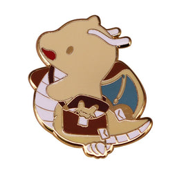 Pokemon Enamel Pin Delivery Dragonite Cutesy