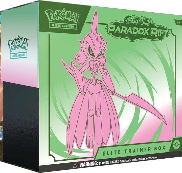 Pokemon TCG Paradox Rift Elite Trainer Box Iron Valiant
