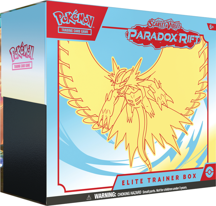 Pokemon TCG Paradox Rift Elite Trainer Box Roaring Moon