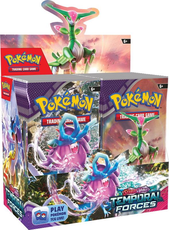 Pokemon TCG Temporal Forces Booster