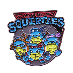 Pokemon Enamel Pin Teenage Mutant Ninja Squirtles