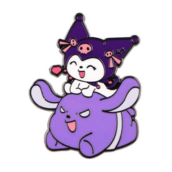 Sanrio Enamel Pin Kuromi and Baku