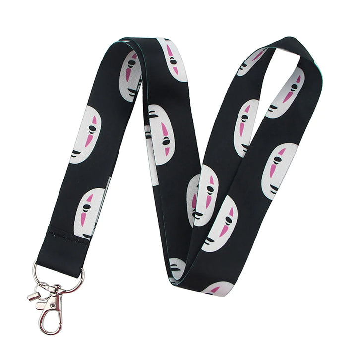 Spirited Away Lanyard Kaonashi Pattern