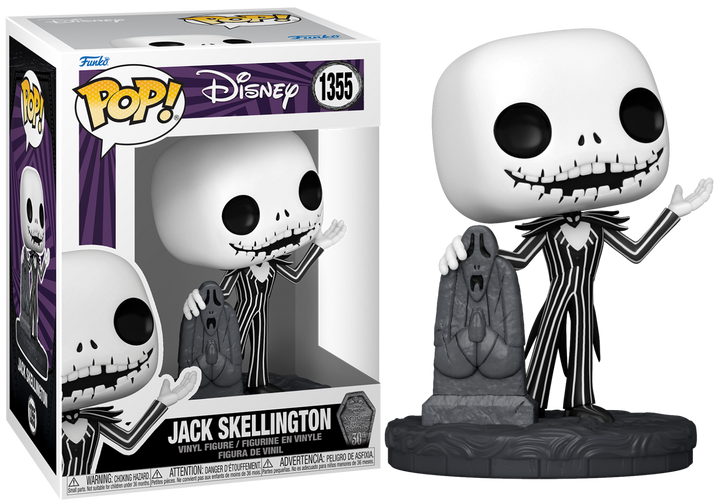 The Nightmare Before Christmas Funko Pop! Jack Skellington (w/ Gravestone)