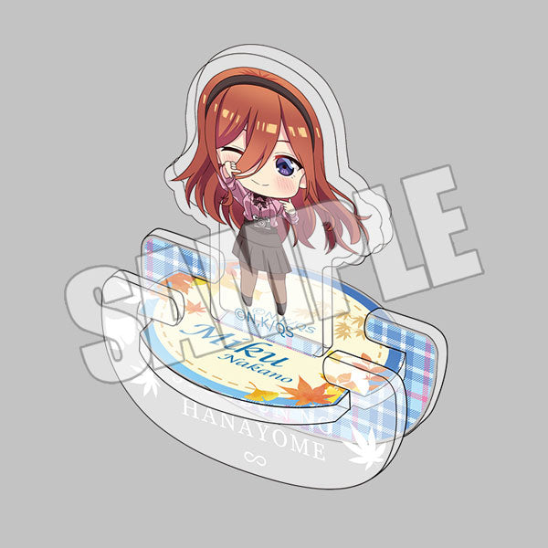 The Quintessential Quintuplets Acrylic Stand Miku Nakano A Moment in Autumn Ver.