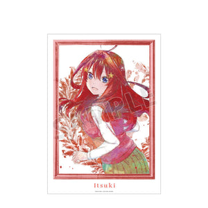 The Quintessential Quintuplets Canvas Poster Itsuki Nakano Matte Finished