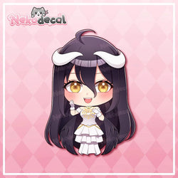 Overlord Decal Chibi Albedo