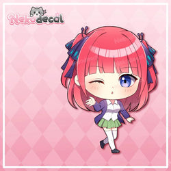 The Quintessential Quintuplets Decal Chibi Nino Nakano