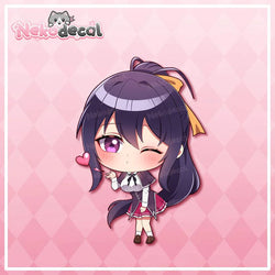 High School DxD Decal Chibi Akeno