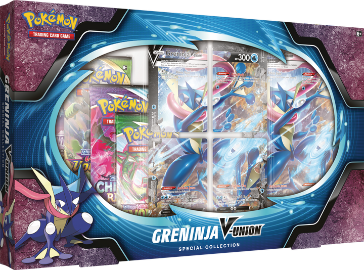 Pokemon TCG Collectors Box Greninja V-UNION