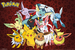 Pokemon Poster "Favorites" - Collection Affection