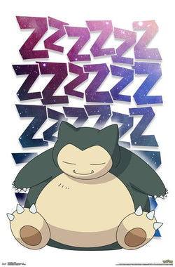 Pokemon Poster "Snorlax" - Collection Affection