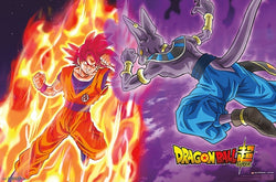 Dragon Ball Super Poster "Gods Battle" - Collection Affection