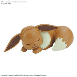 Pokemon Model Kit Eevee Napping Pose Bandai Spirits