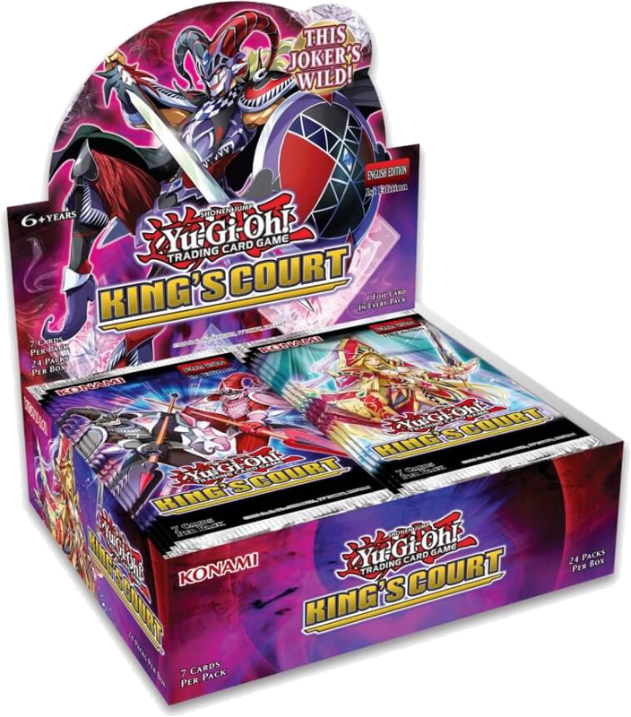 Yugioh TCG Booster Pack King's Court