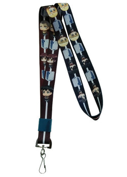 Attack on Titan Lanyard Chibi Salute