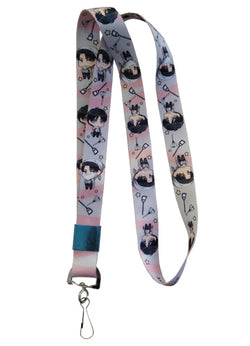 Attack on Titan Lanyard Chibi Eren and Levi