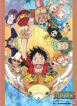 One Piece Wall Scroll "All Aboard"