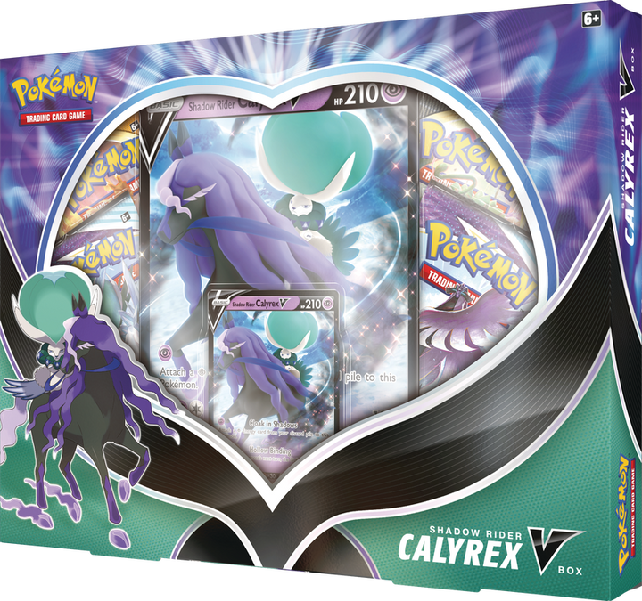 Pokemon TCG Collectors Box Shadow Rider Calyrex V