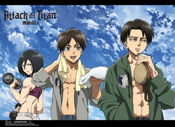 Attack On Titan Wall Scroll "Fitness Group"