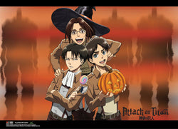 Attack On Titan Wall Scroll "Halloween Group"