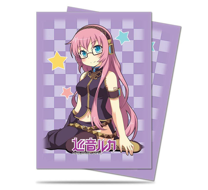 Hatsune Miku Ultra Pro Sleeves Megane Megurine Luka Ver. (50 Count)