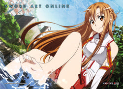 Sword Art Online Wall Scroll "Asuna at the Creek"