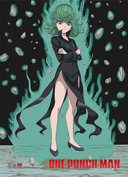 One Punch Man Wall Scroll "Terrible Tornado"