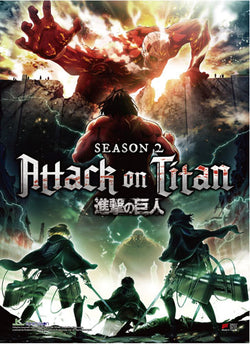 Attack On Titan Wall Scroll "Season 2 Key Art"