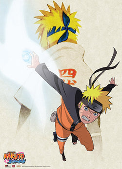 Naruto Shippuden Wall Scroll "Father and Son"