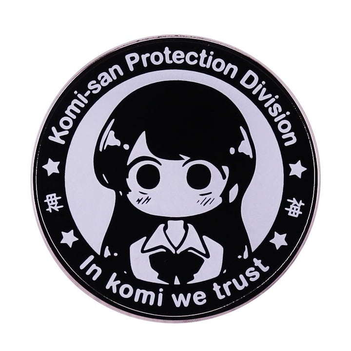 Komi Can't Communicate Enamel Pin KPD