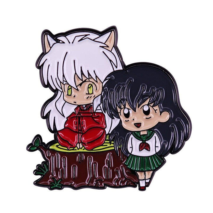 Inuyasha Enamel Pin Inuyasha and Kagome