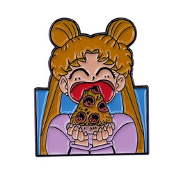 Sailor Moon Enamel Pin Sailor Moon w/ Pizza
