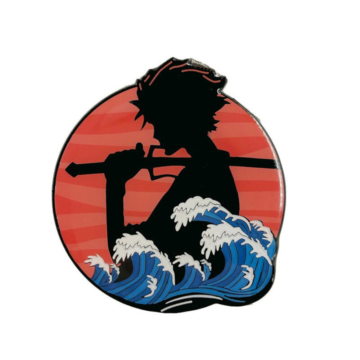 Samurai Champloo Enamel Pin Mugen Silhouette