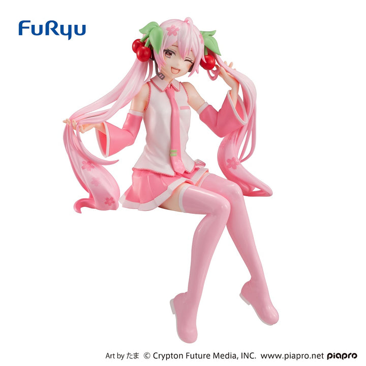 Hatsune Miku Figure Sakura Noodle Stopper Ver.