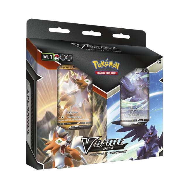 Pokemon TCG VBattle Deck Lycanroc vs. Corviknight