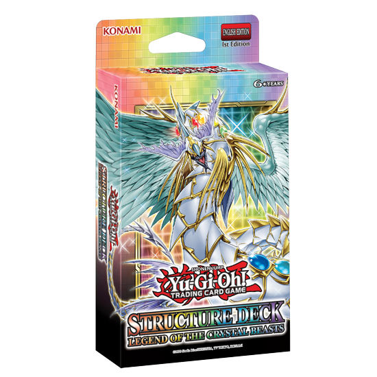 Yugioh TCG Structure Deck Legend of the Crystal Beasts