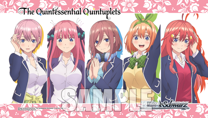 Weiss Schwarz The Quintessential Quintuplets Quintessential Playmat