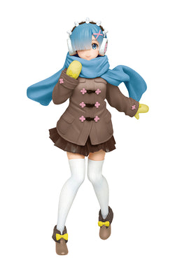 Re:Zero Figure Rem Winter Coat Ver.