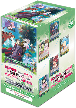 Weiss Schwarz Bofuri: I Don't Want to Get Hurt, so I'll Max Out My Defense Booster