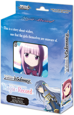 Weiss Schwarz Magia Record Puella Magi Madoka Magica Side Story Anime Trial Deck