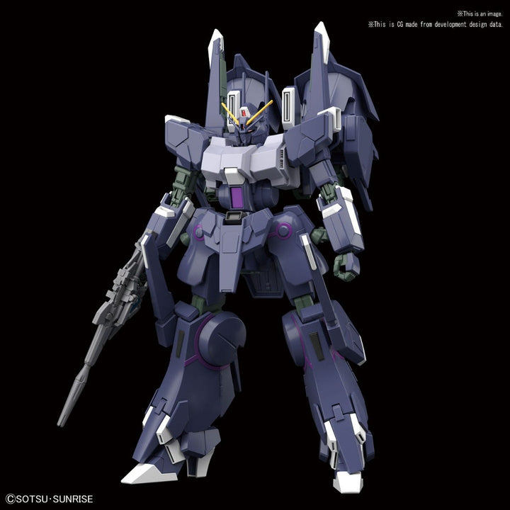 Gundam Model Kit Silver Bullet Suppressor HG 1/144 - Collection Affection