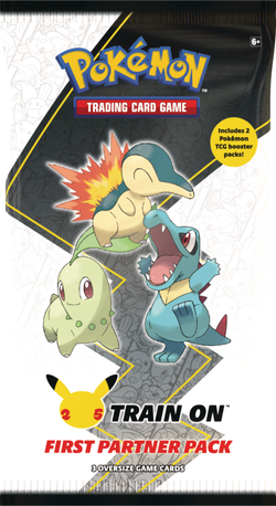 Pokemon TCG 25th Anniversary First Partner Pack Johto