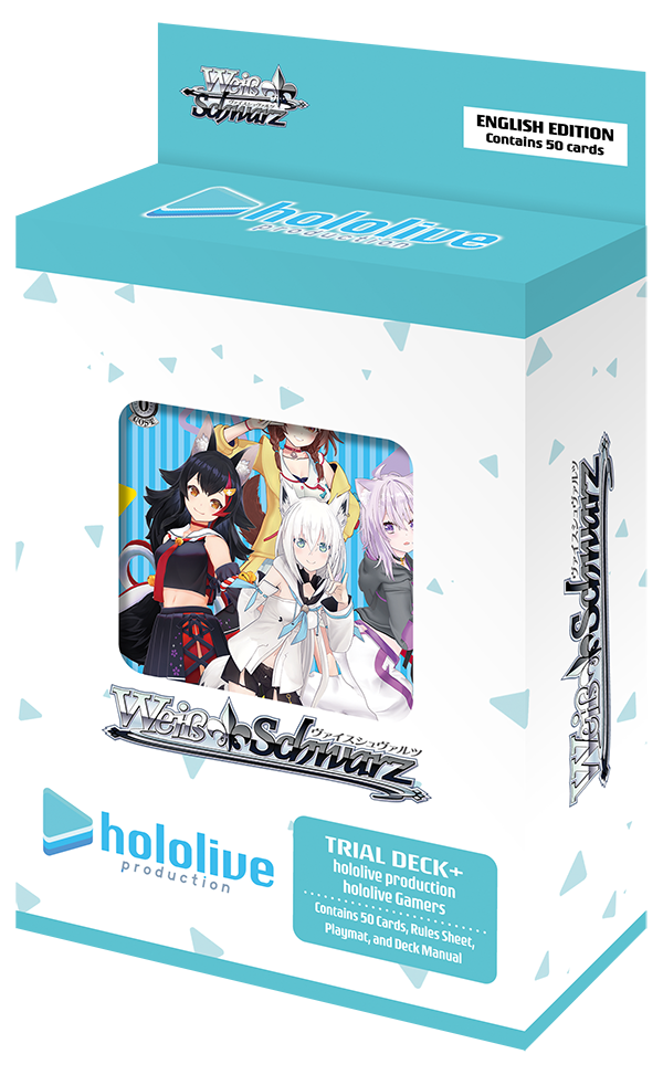 Weiss Schwarz Holoive Production Gamers Trial Deck