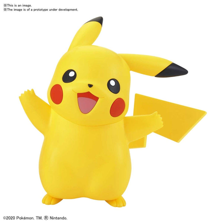 Pokemon Model Kit Pikachu Waving Pose Bandai Spirits